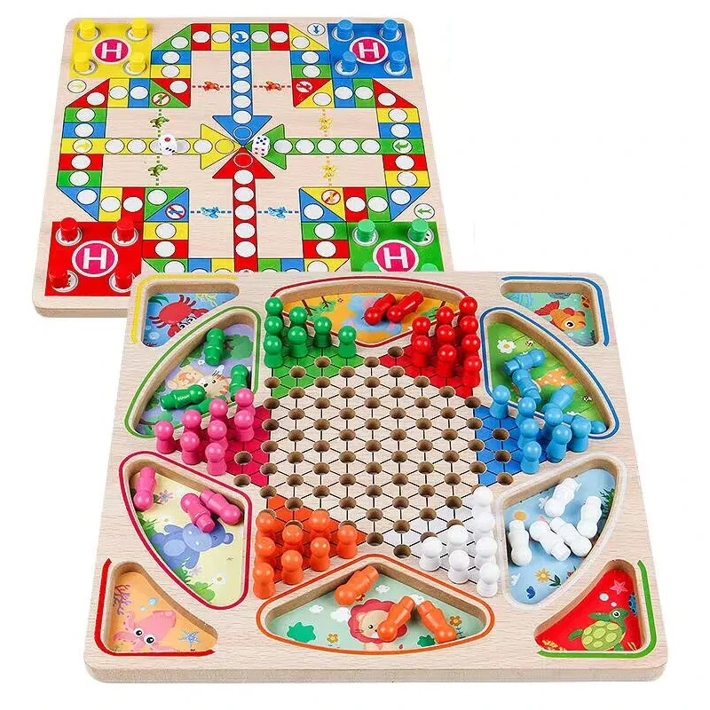Board Game Catan - 2 in 1 양면 미니 체스